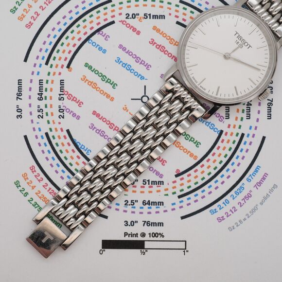 Tissot T109210A Everytime Small 30mm Ladies Watch Sapphire Crystal - New Battery - Picture 13 of 13